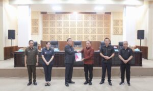 Penyampaian Ranperda Pertanggung Jawaban APBD Thn 2025 Oleh Wali Kota Tomohon Dalam Rapat Paripurna DPRD Kota Tomohon