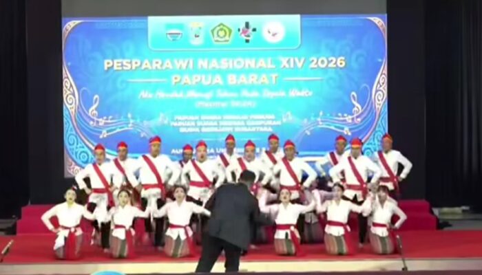 Tim Musik Gerejawi Nusantara LPPD Kota Tomohon Raih Juara I Pesparawi XIV di Manokwari